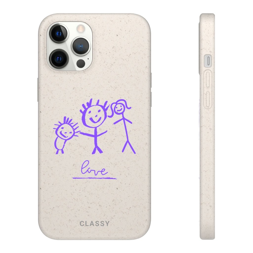 Charity Happy Kids Biodegradable Case - Classy Cases - Phone Case - iPhone 12 Pro Max with gift packaging - -
