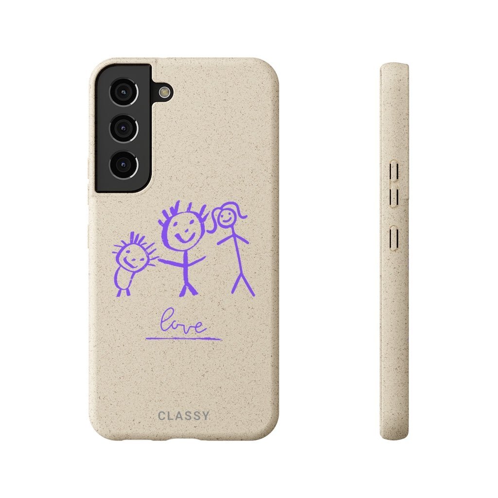 Charity Happy Kids Biodegradable Case - Classy Cases - Phone Case - iPhone 16 Pro - 