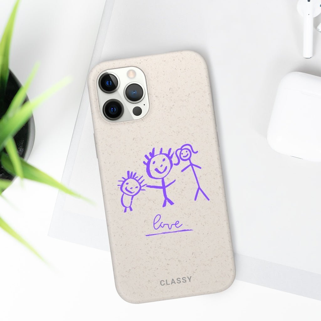 Charity Happy Kids Biodegradable Case - Classy Cases - Phone Case - iPhone 16 Pro - 