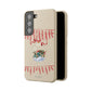 Christmas Biodegradable Case with Snow Sphere - Classy Cases - Phone Case - Samsung Galaxy S22 with gift packaging - -