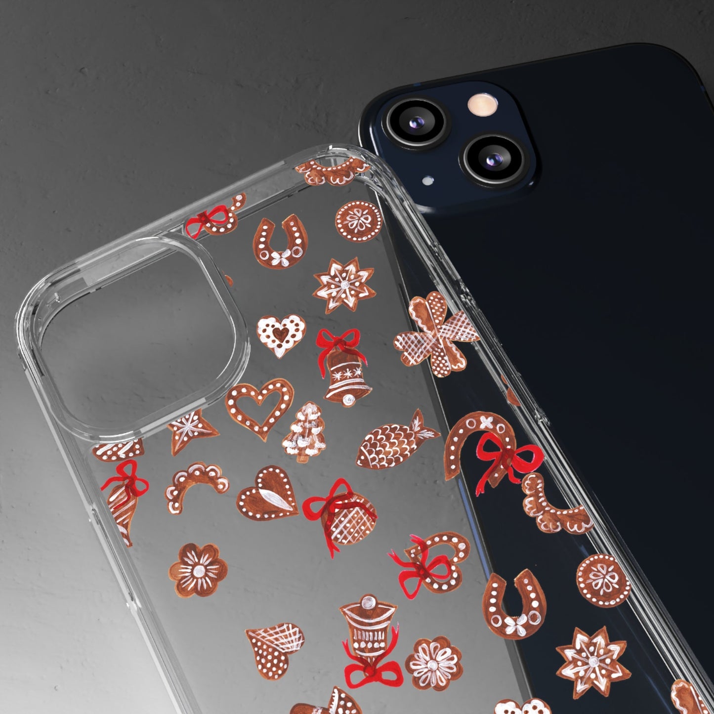 Christmas Clear Case - Classy Cases - Phone Case - iPhone 13 - With gift packaging -