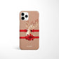 Christmas Snap Case with Deer - Classy Cases - Phone Case - iPhone 12 Pro Max - Glossy -