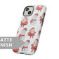 Christmas Tough Case with Snowman and Santa - Classy Cases - Phone Case - iPhone 15 - Glossy -