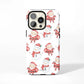 Christmas Tough Case with Snowman and Santa - Classy Cases - Phone Case - Samsung Galaxy S22 - Glossy -