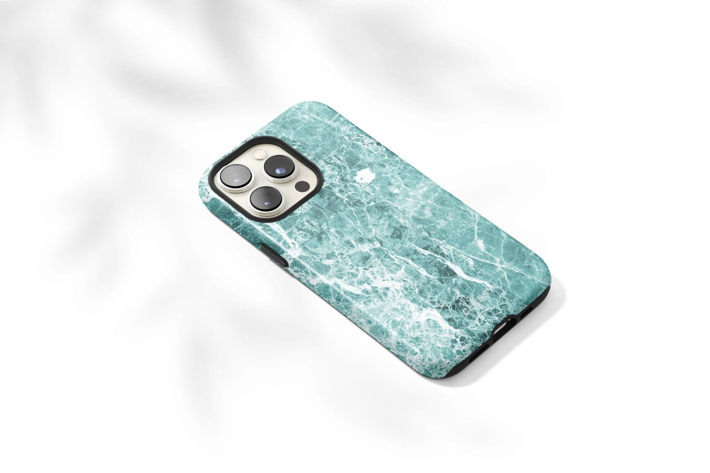 Cian Blue Marble Tough Case - Classy Cases - Phone Case - iPhone 15 - Glossy -