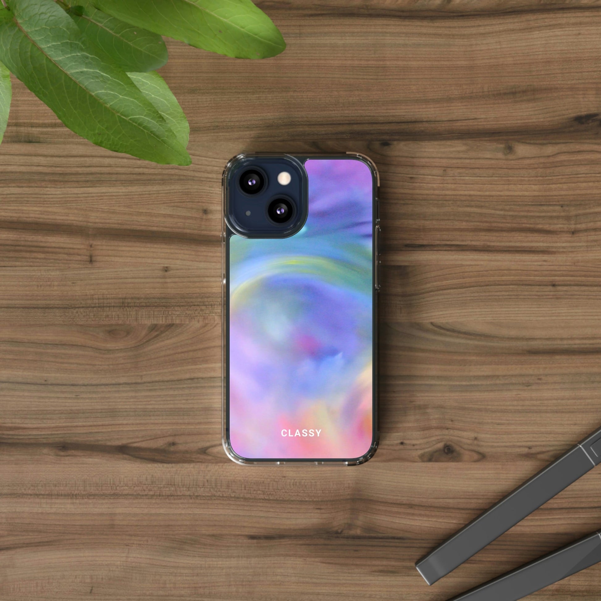 Colorful Pastel Pride Clear Case - Classy Cases - Phone Case - iPhone 13 Mini - Without gift packaging -