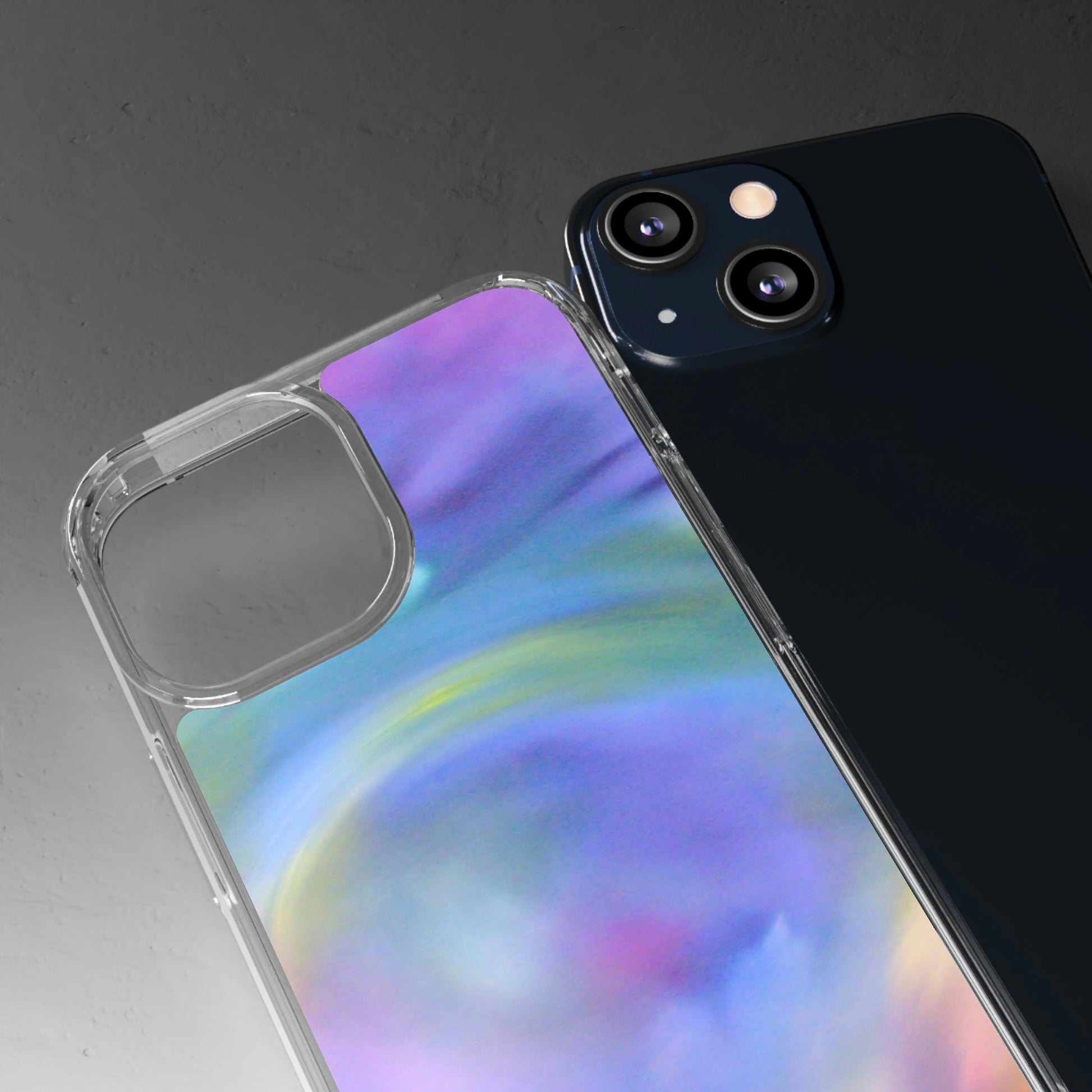 Colorful Pastel Pride Clear Case - Classy Cases - Phone Case - iPhone 13 Mini - Without gift packaging -