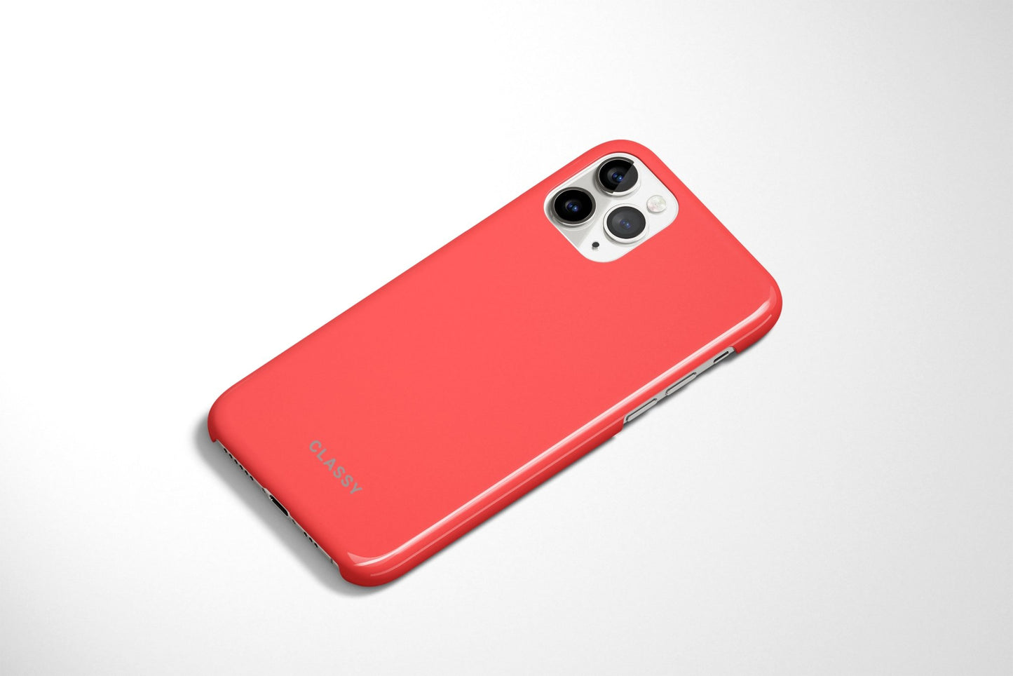 Coral Red Snap Case - Classy Cases
