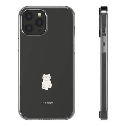 Couple Cat Clear Case - Classy Cases - Phone Case - iPhone 12 Pro Max - With gift packaging -