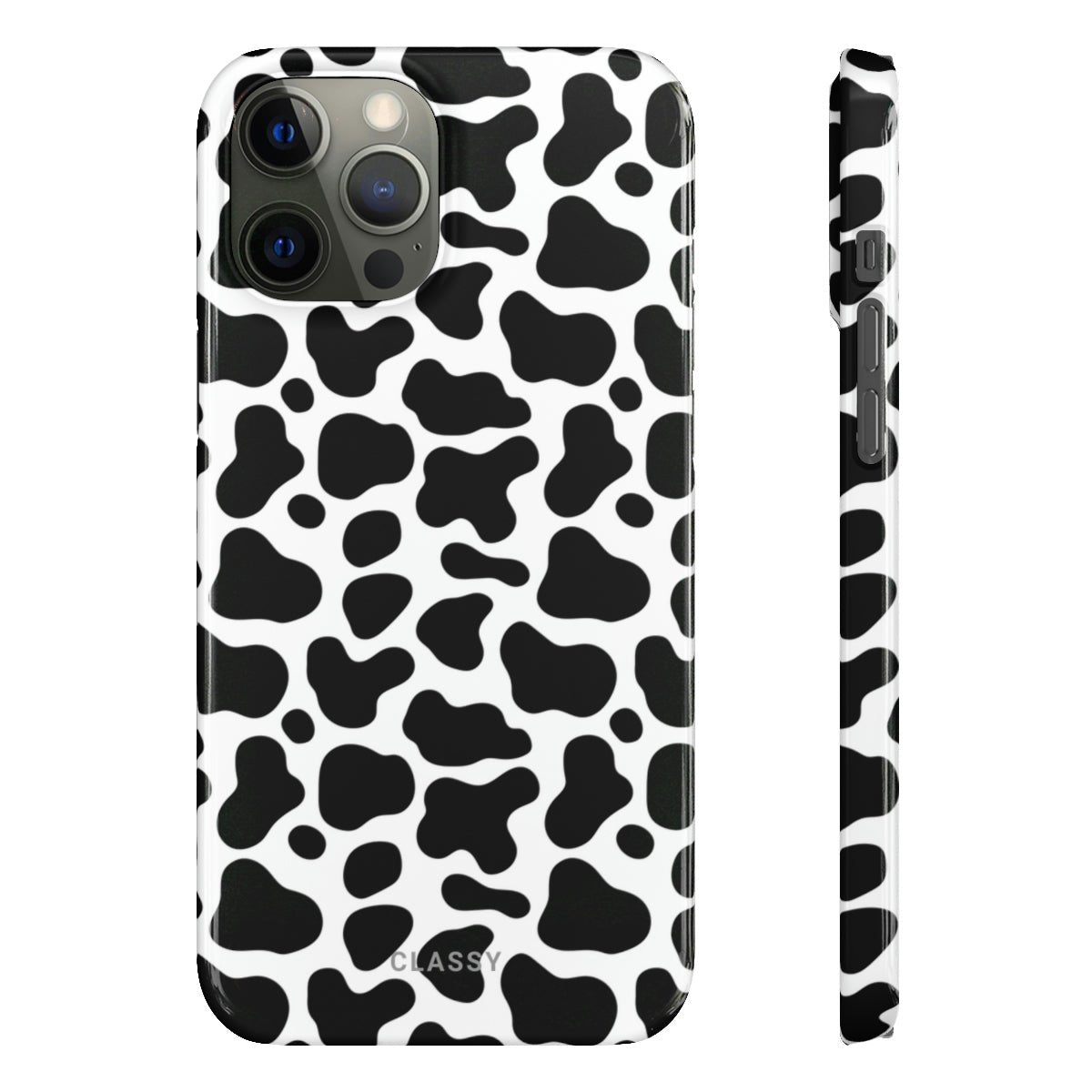 Cow Print Snap Case - Classy Cases