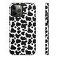 Cow Print Tough Case - Classy Cases - Phone Case - iPhone 14 - Glossy -