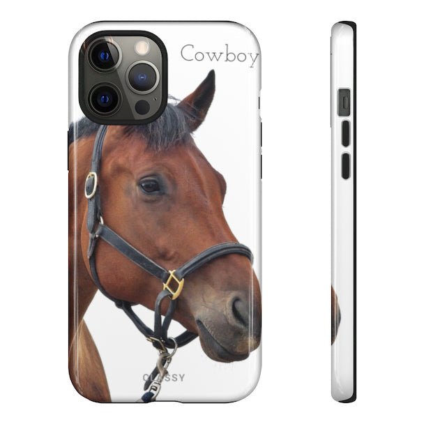 Cowboy Horse Tough Case - Classy Cases - Phone Case - iPhone 12 Pro Max - Glossy -