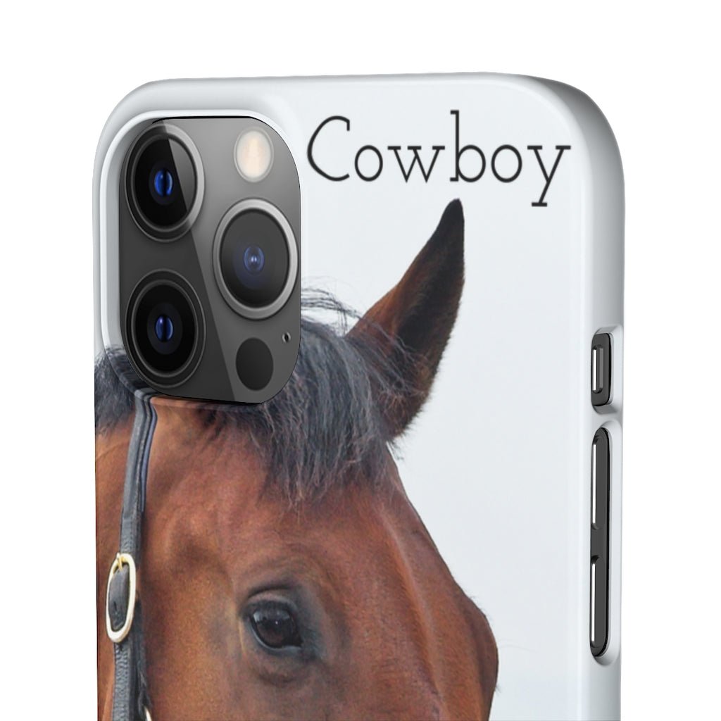 Cowboy Snap Case - Classy Cases - Phone Case - iPhone 12 Pro Max - Glossy -