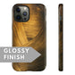 Dark Gold Pattern Tough Case - Classy Cases - Phone Case - Samsung Galaxy S23 - Glossy -