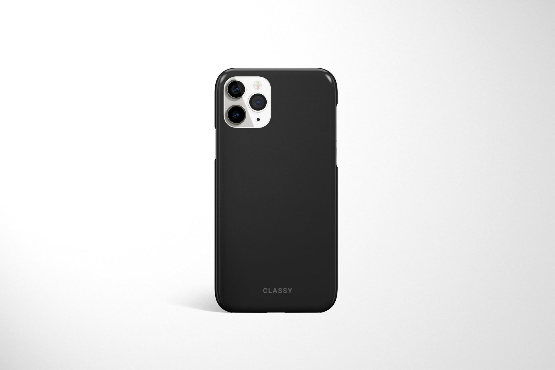 Dark Gray Snap Case - Classy Cases - Phone Case - iPhone 14 - Glossy -