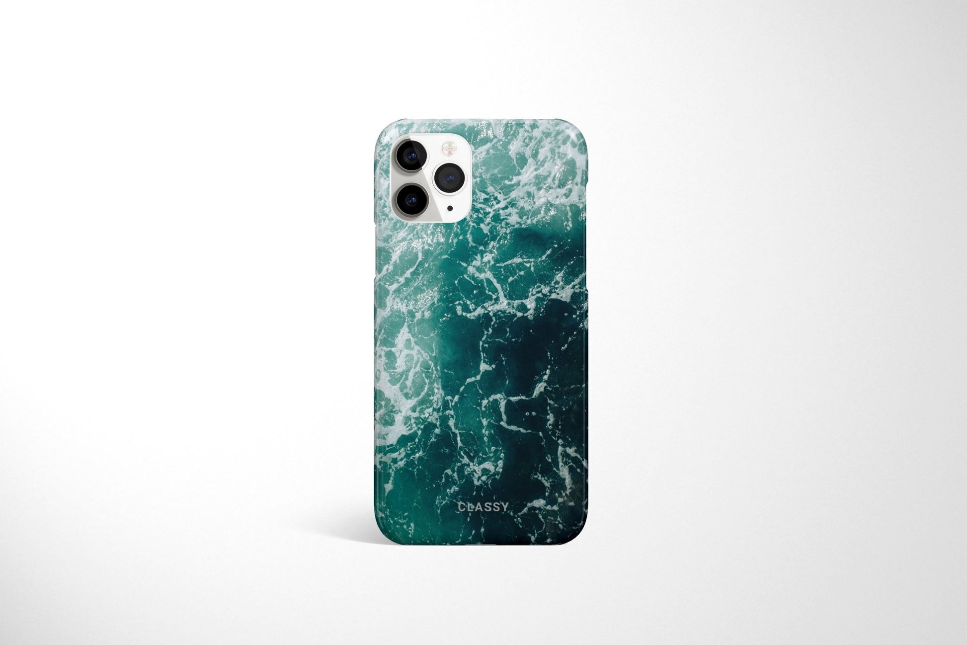 Dark Navy Ocean Snap Case - Classy Cases - Phone Case - iPhone 12 Pro Max - Glossy -