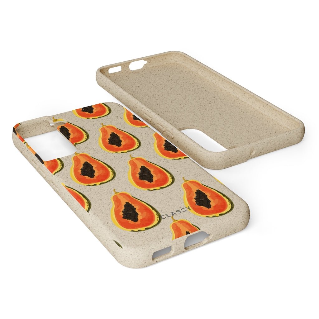 Fruit Biodegradable Case - Classy Cases - Phone Case - Samsung Galaxy S22 with gift packaging - -