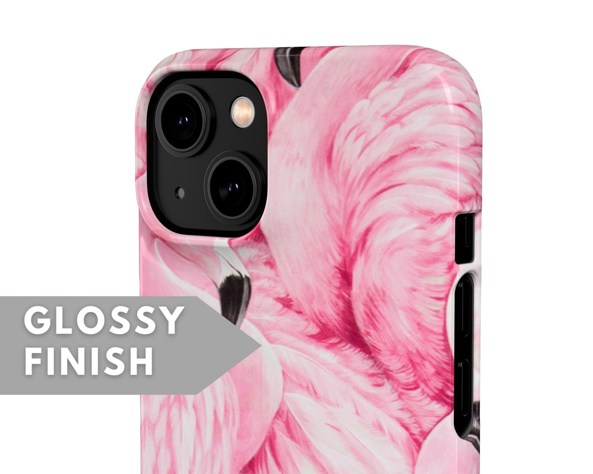 Full Out Flamingo Snap Case - Classy Cases