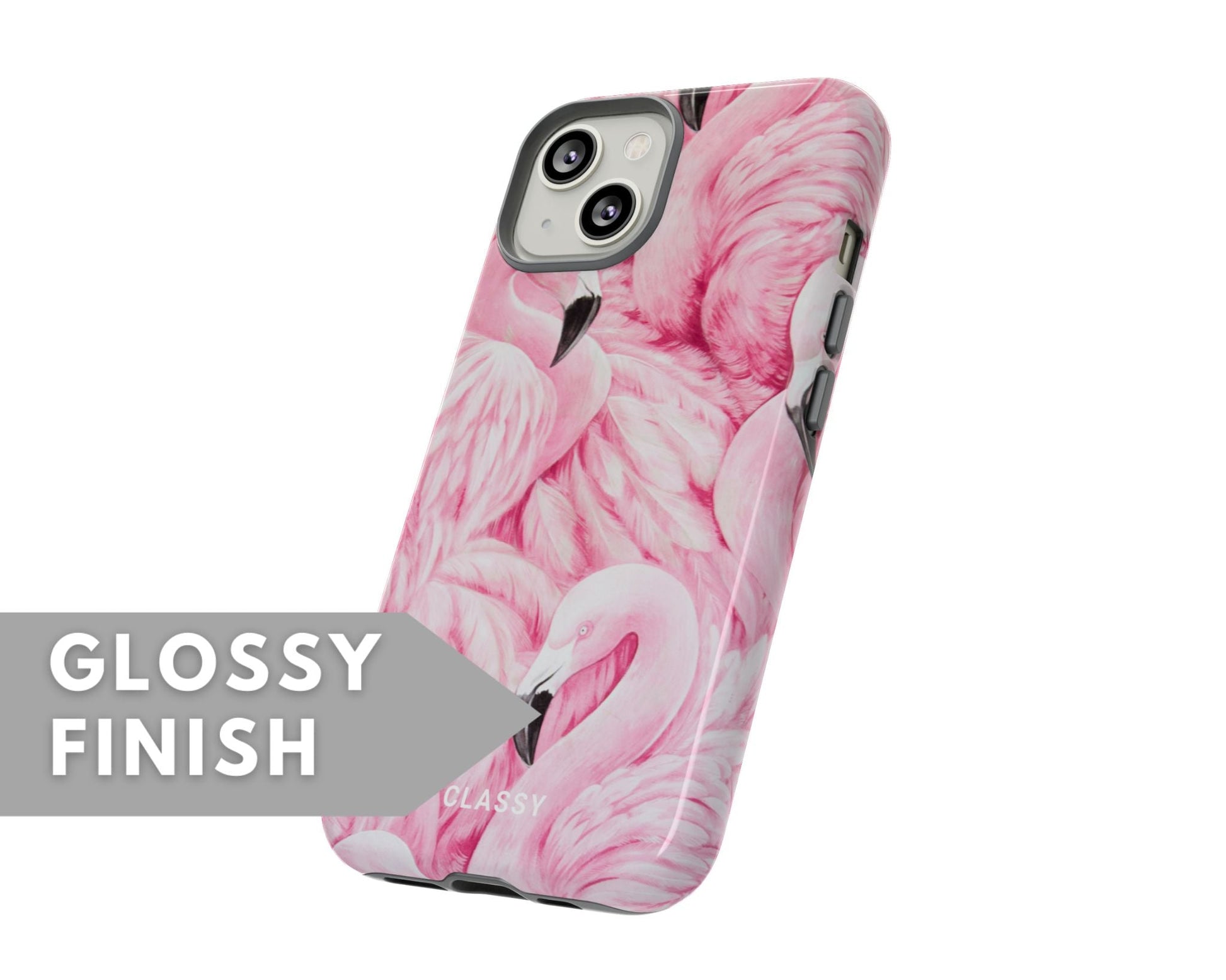 Full Out Flamingo Tough Case - Classy Cases