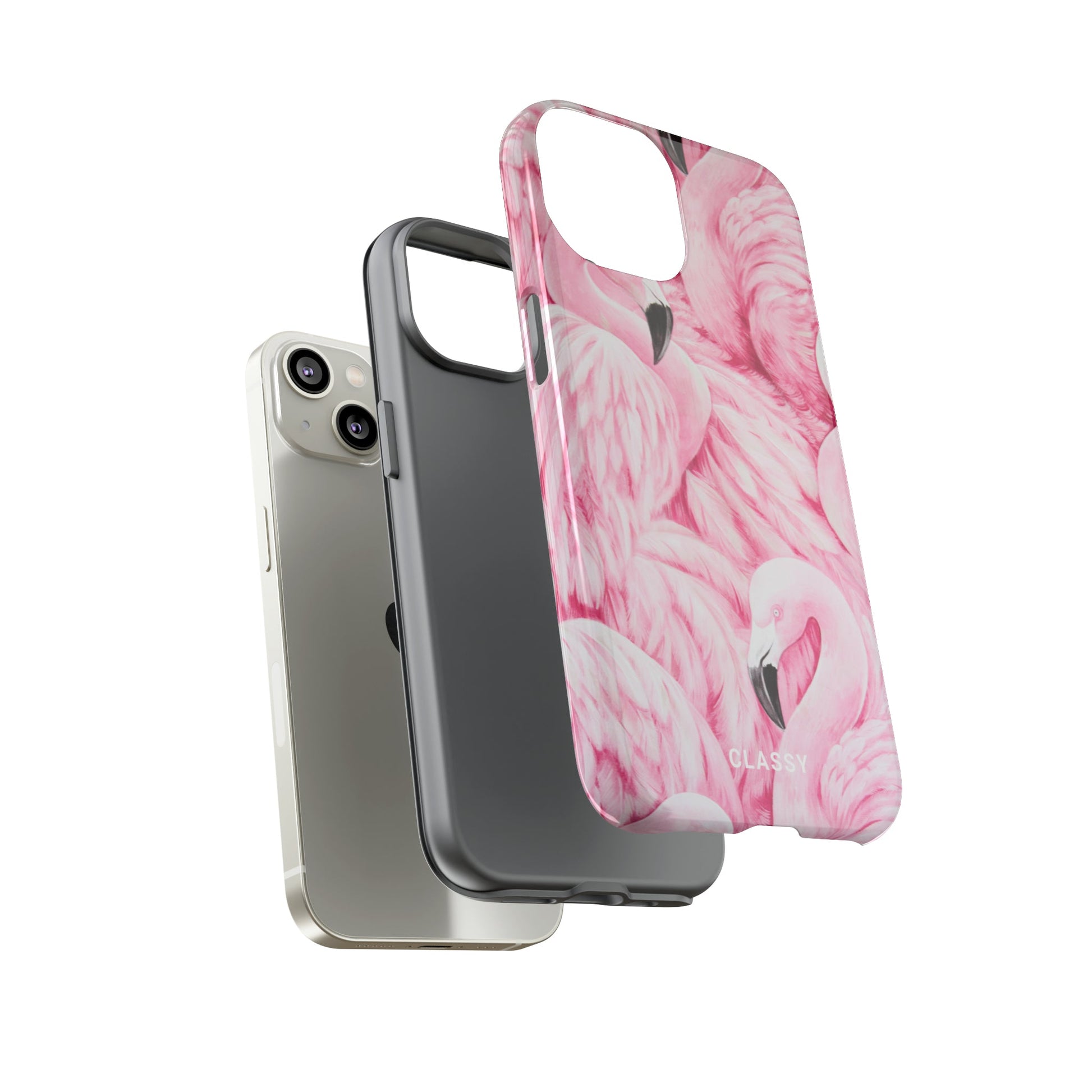 Full Out Flamingo Tough Case - Classy Cases