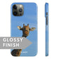 Giraffe Snap Case - Classy Cases - Phone Case - iPhone 14 - Glossy -