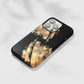 Gold and Black Tough Case - Classy Cases - Phone Case - iPhone 12 Pro Max - Glossy -
