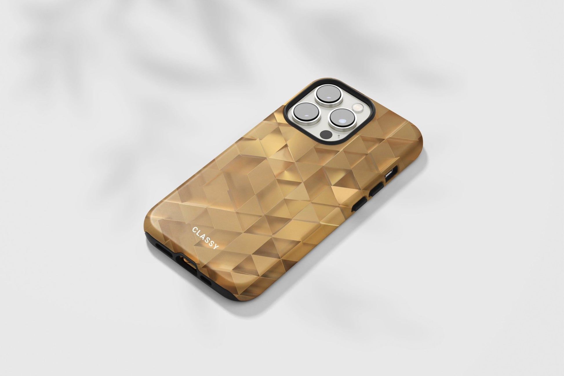 Gold Pattern Tough Case - Classy Cases - Phone Case - iPhone 12 Pro Max - Glossy -