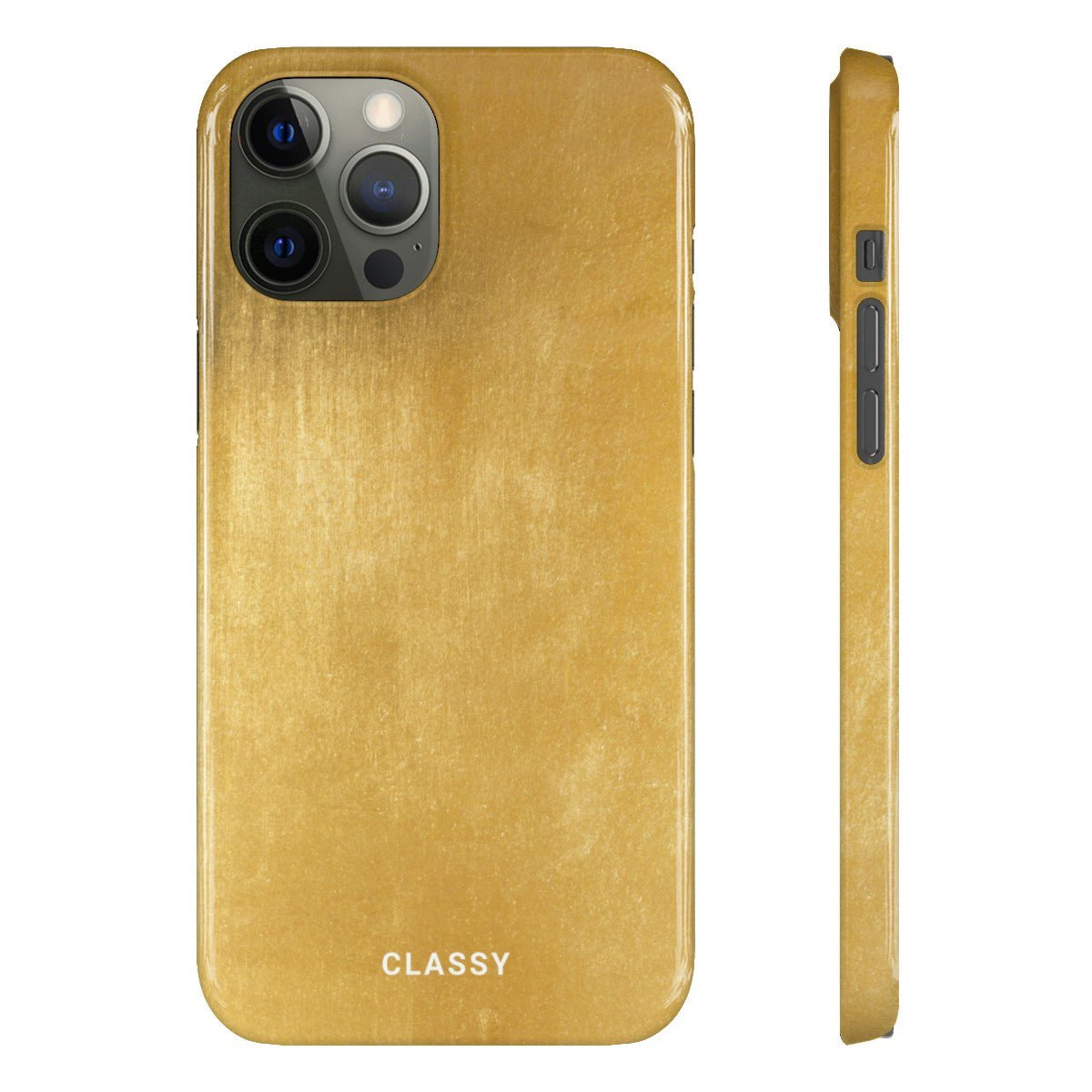 Gold Slight Pattern Snap Case - Classy Cases