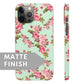 Graceful Flowers Snap Case - Classy Cases