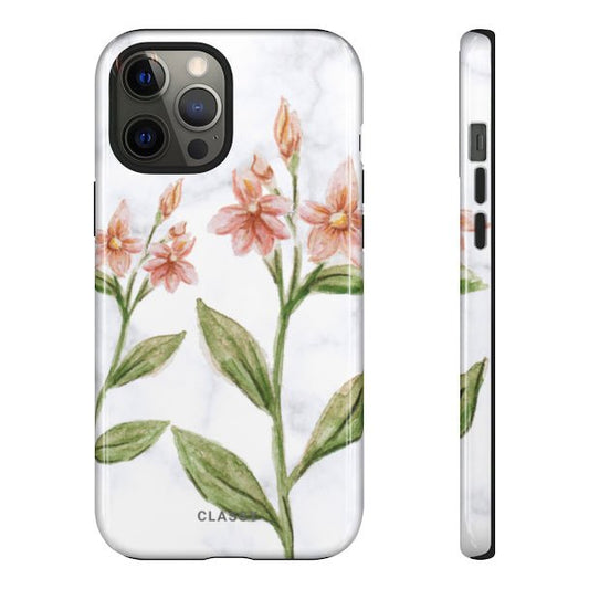 Graceful Flowers Tough Case - Classy Cases - Phone Case - iPhone 12 Pro Max - Glossy -