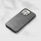 Gray Tough Case - Classy Cases - Phone Case - iPhone 14 - Glossy -
