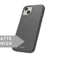 Gray Tough Case - Classy Cases - Phone Case - iPhone 14 - Glossy -