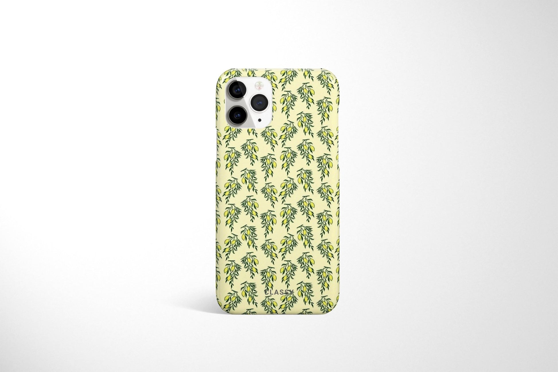 Green Flowers Snap Case - Classy Cases