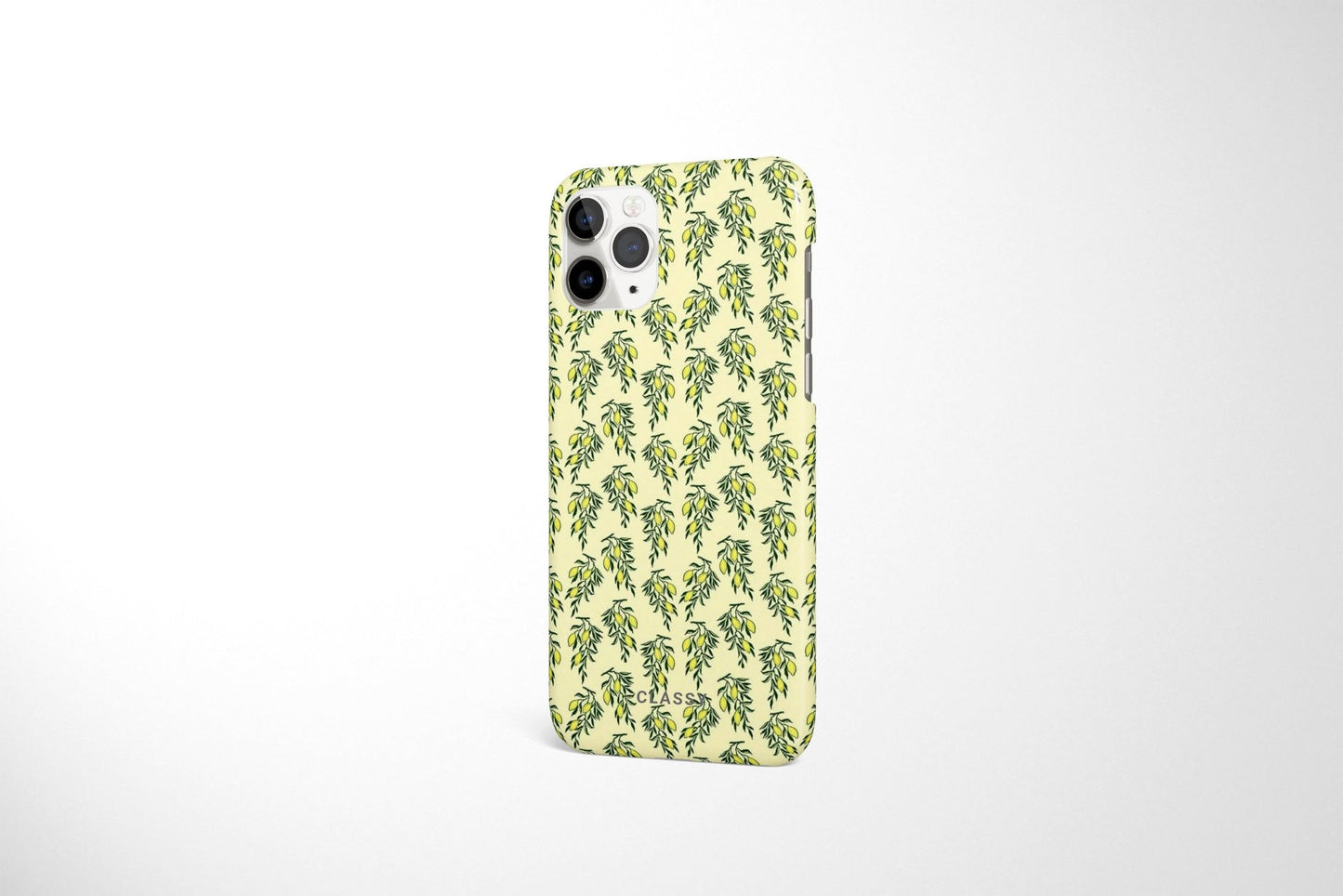 Green Flowers Snap Case - Classy Cases - Phone Case - iPhone 12 Pro Max - Glossy -