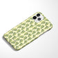 Green Flowers Snap Case - Classy Cases - Phone Case - iPhone 12 Pro Max - Glossy -