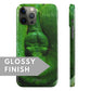 Green Snake Snap Case - Classy Cases - Phone Case - iPhone 14 - Glossy -