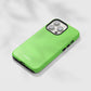 Green Tough Case - Classy Cases - Phone Case - iPhone 14 - Glossy -