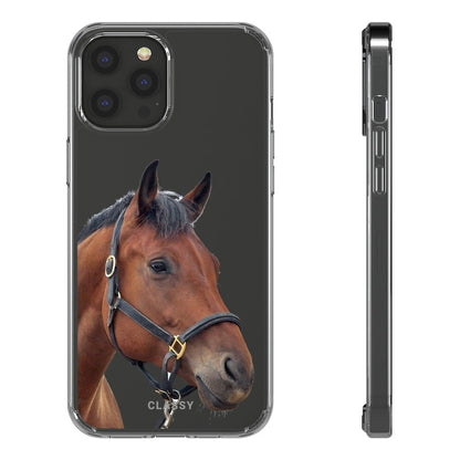 Horse Clear Case - Classy Cases - Phone Case - iPhone 12 Pro Max - With gift packaging -