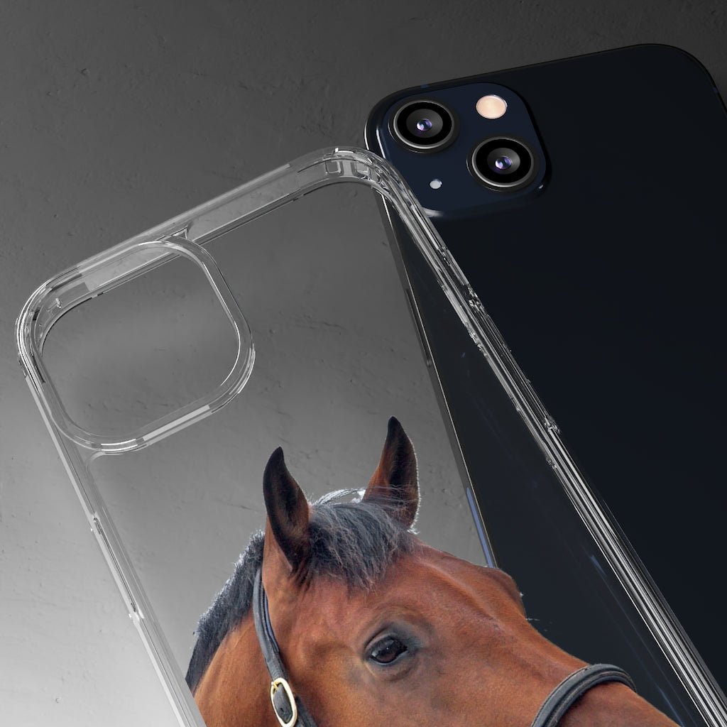 Horse Clear Case - Classy Cases - Phone Case - iPhone 13 - With gift packaging -