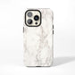 White and Gray Marble Tough Case - Classy Cases - Phone Case - Samsung Galaxy S22 - Glossy -