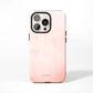 Simple Marble Light Pink Tough Case - Classy Cases - Phone Case - Samsung Galaxy S22 - Glossy -