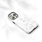 White Marble Tough Case - Classy Cases - Phone Case - Samsung Galaxy S22 - Glossy -