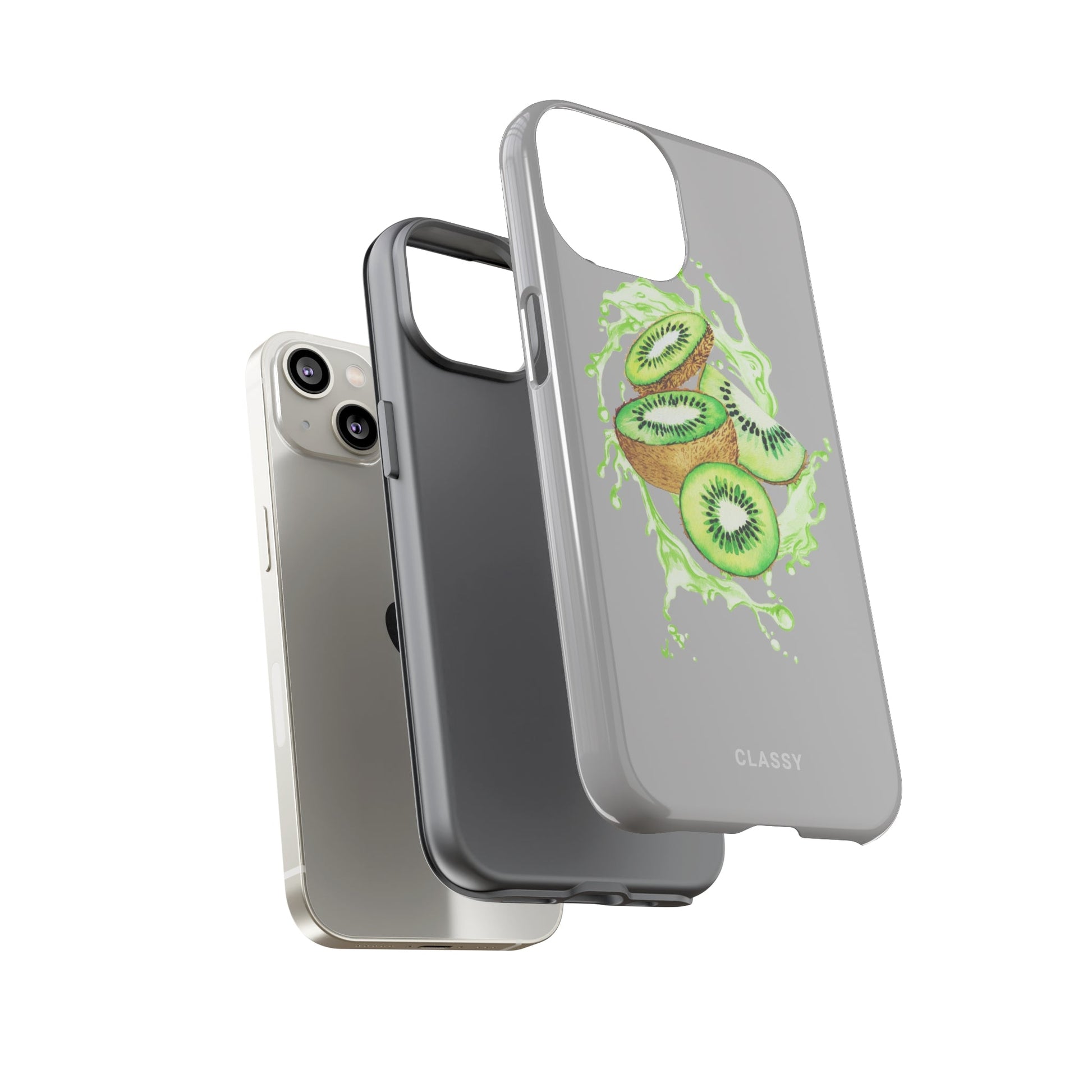 Kiwi Tough Case - Classy Cases - Phone Case - iPhone 14 - Glossy -
