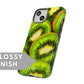 Kiwis Tough Case - Classy Cases - Phone Case - iPhone 15 - Glossy -