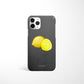 Lemons Black Snap Case - Classy Cases - Phone Case - iPhone 12 Pro Max - Glossy -