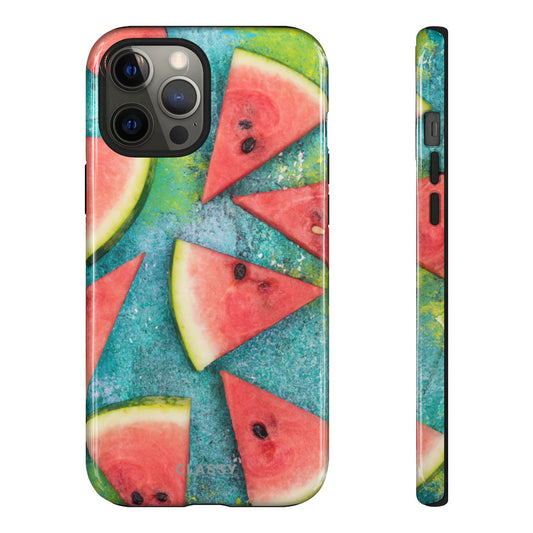 Watermelons In Water Tough Case - Classy Cases - Phone Case - iPhone 12 Pro Max - Glossy -