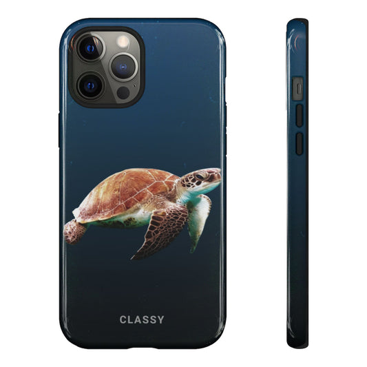 Turtle In Ocean Tough Case - Classy Cases