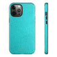 Cian Blue Pattern Tough Case - Classy Cases - Phone Case - iPhone 12 Pro Max - Glossy -