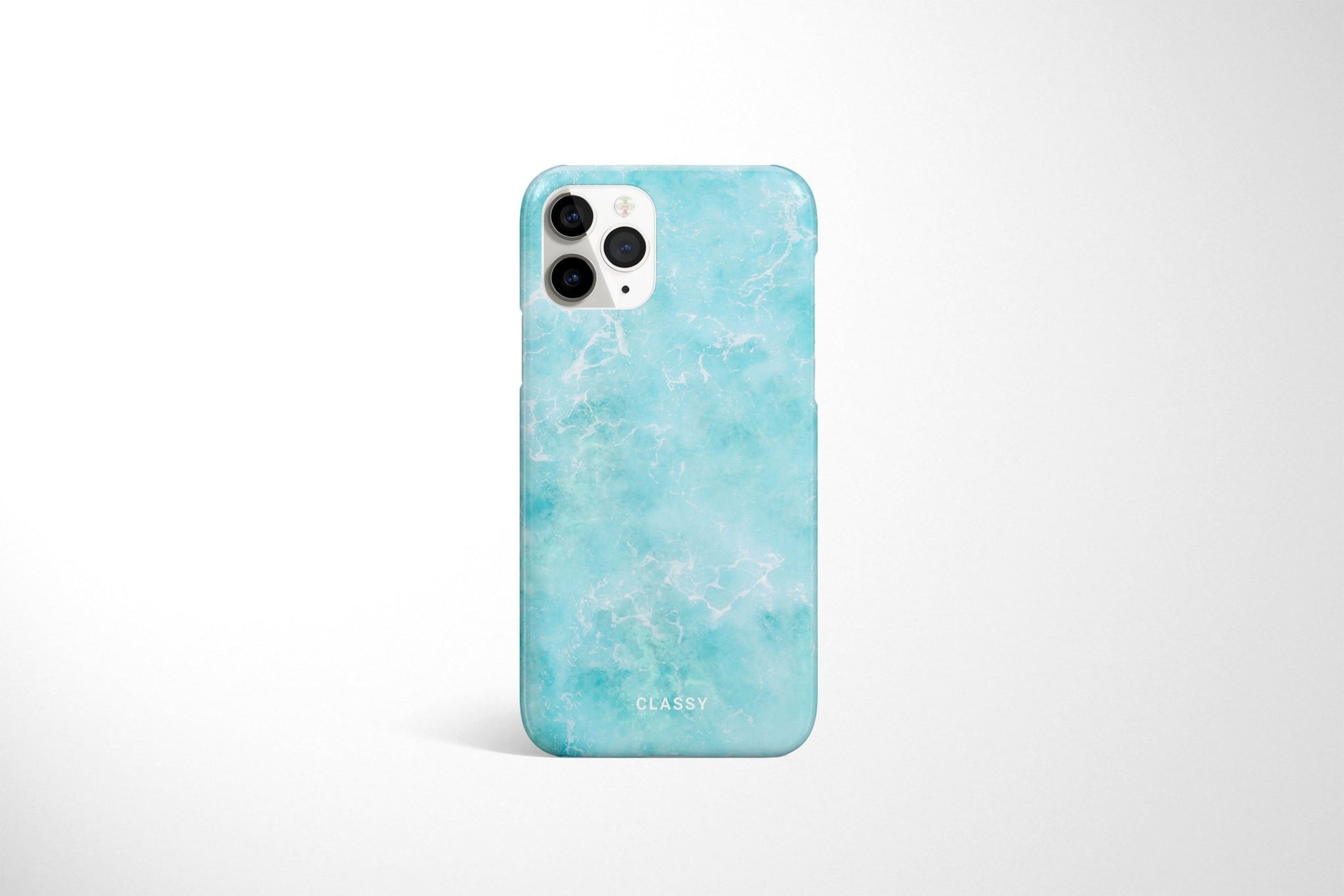 Light Blue Ocean Snap Case - Classy Cases - Phone Case - iPhone 12 Pro Max - Glossy -