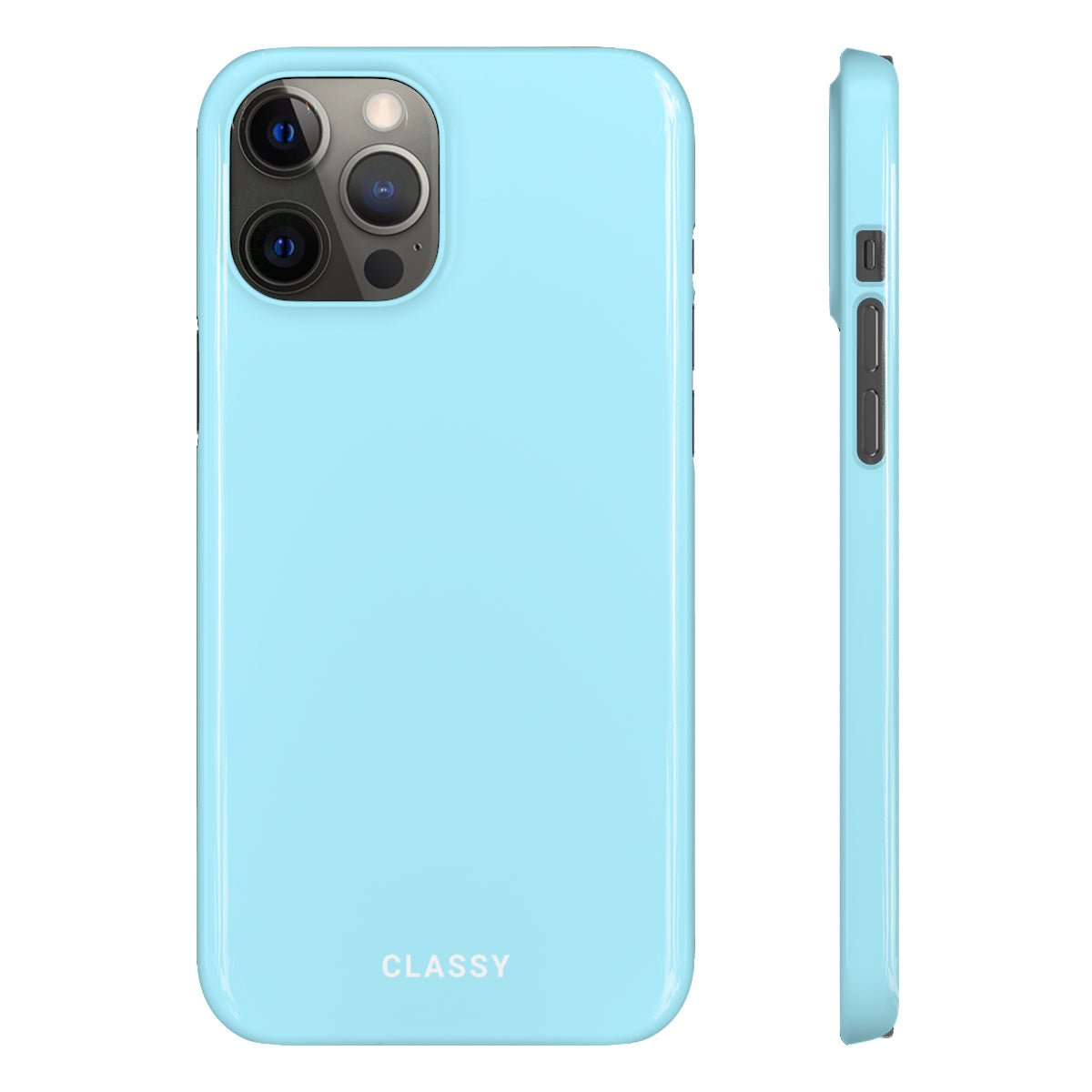 Light Blue Snap Case - Classy Cases